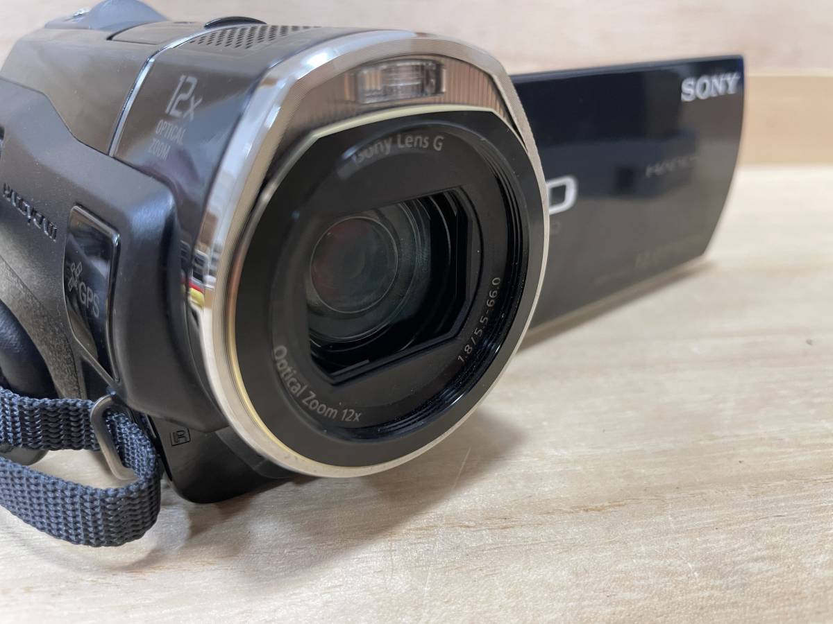 【4301】通電確認済み SONY ビデオカメラ HANDYCAM HDR-CX520 付属品あり 中古品 現状品 動作未確認_画像6