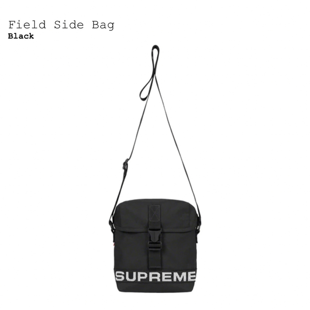 Supreme Field Side Bag 23ss Black シュプリーム フィールド サイド バッグ ブラック 黒 サコッシュ ショルダー
