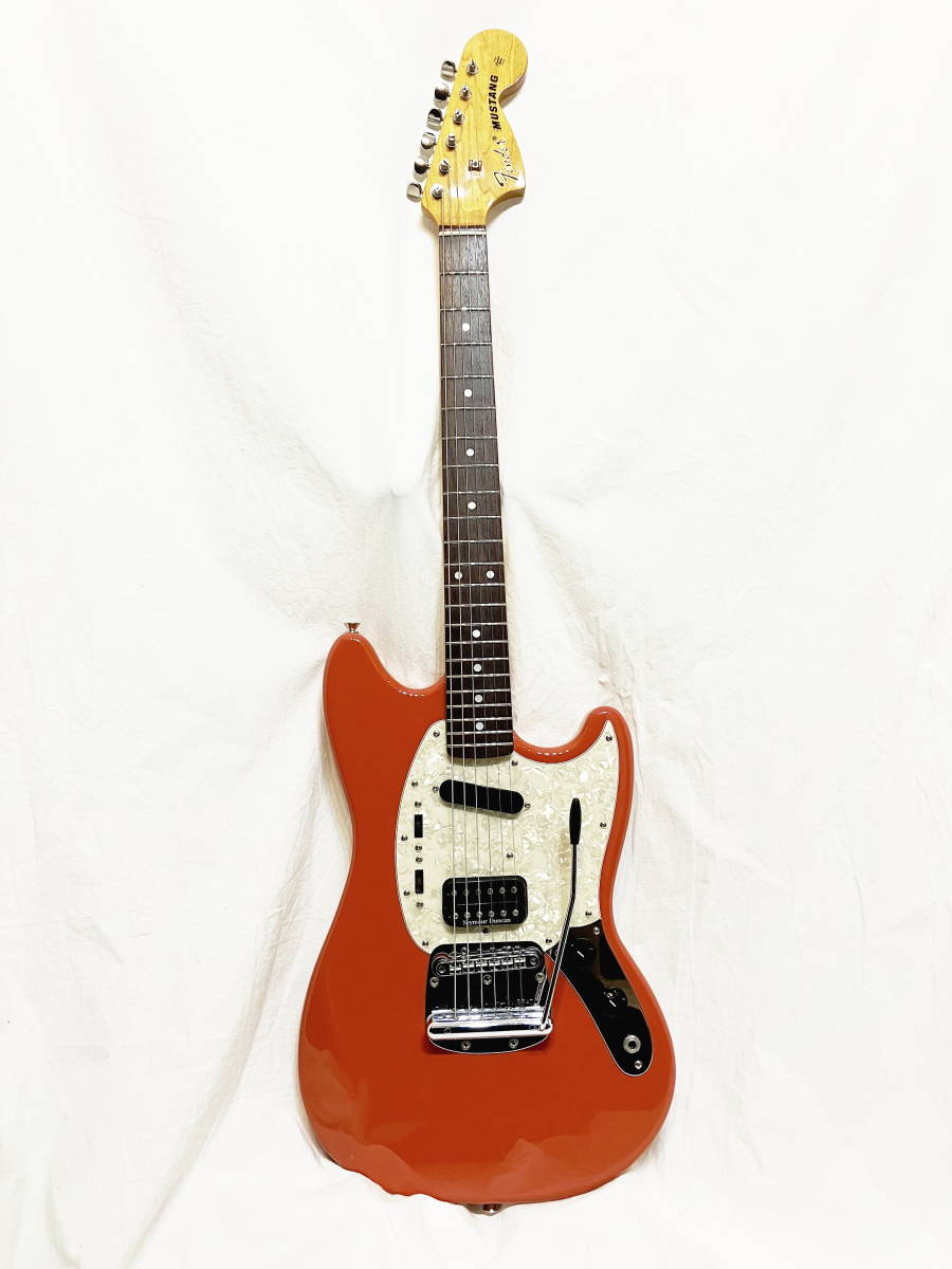★レア！Fender Japan カートコバーン ムスタング 「KC-MG FRD」フェスタレッド Oranj-stang J-2306の画像3