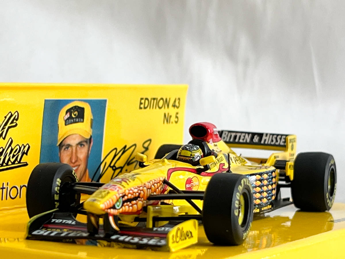 ミニチャンプス 1/43 ジョーダン プジョー 197 F1 グランプリ ミニチャンプス 1/43 ジョーダン プジョー 197 F1 グランプリ