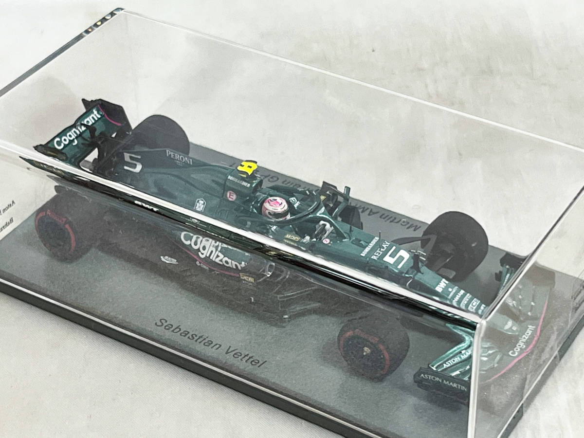 ケース未開封 スパーク 1/43 アストンマーチン AMR21 2021 F1 バーレーンGP セバスチャン・ベッテル