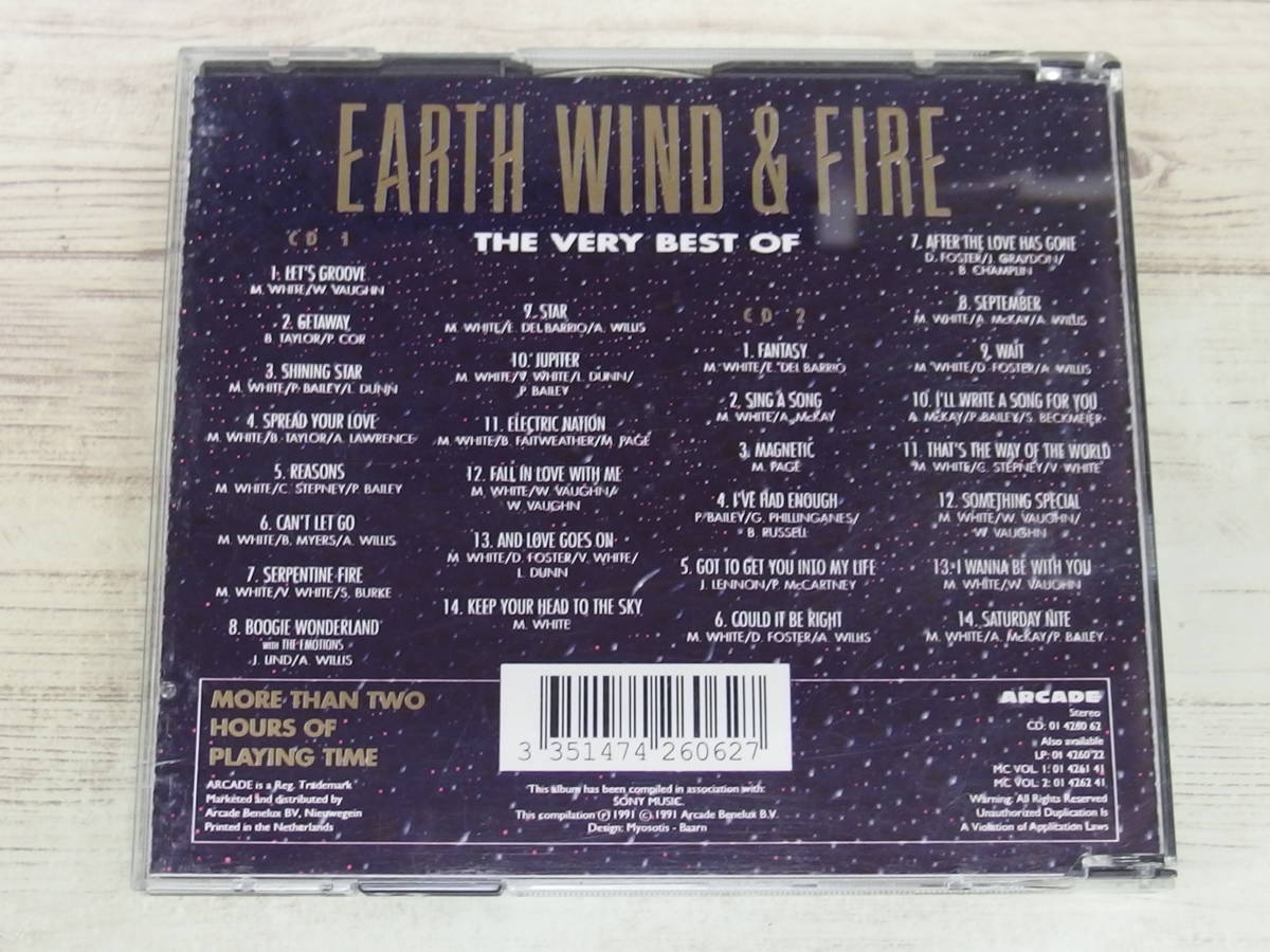 CD / THE VERY BEST OF EARTH WIND & FIRE / EARTH WIND & FIRE /『D14』/ 中古_画像2