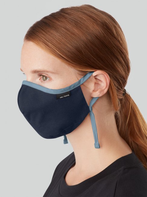 Arc'teryx アークテリクス カナダ REUSABLE FACE MASK フェイス スポーツ マスク 2枚セット Dark Navy & Navy L/XLサイズ ●新品未使用● _イメージ写真