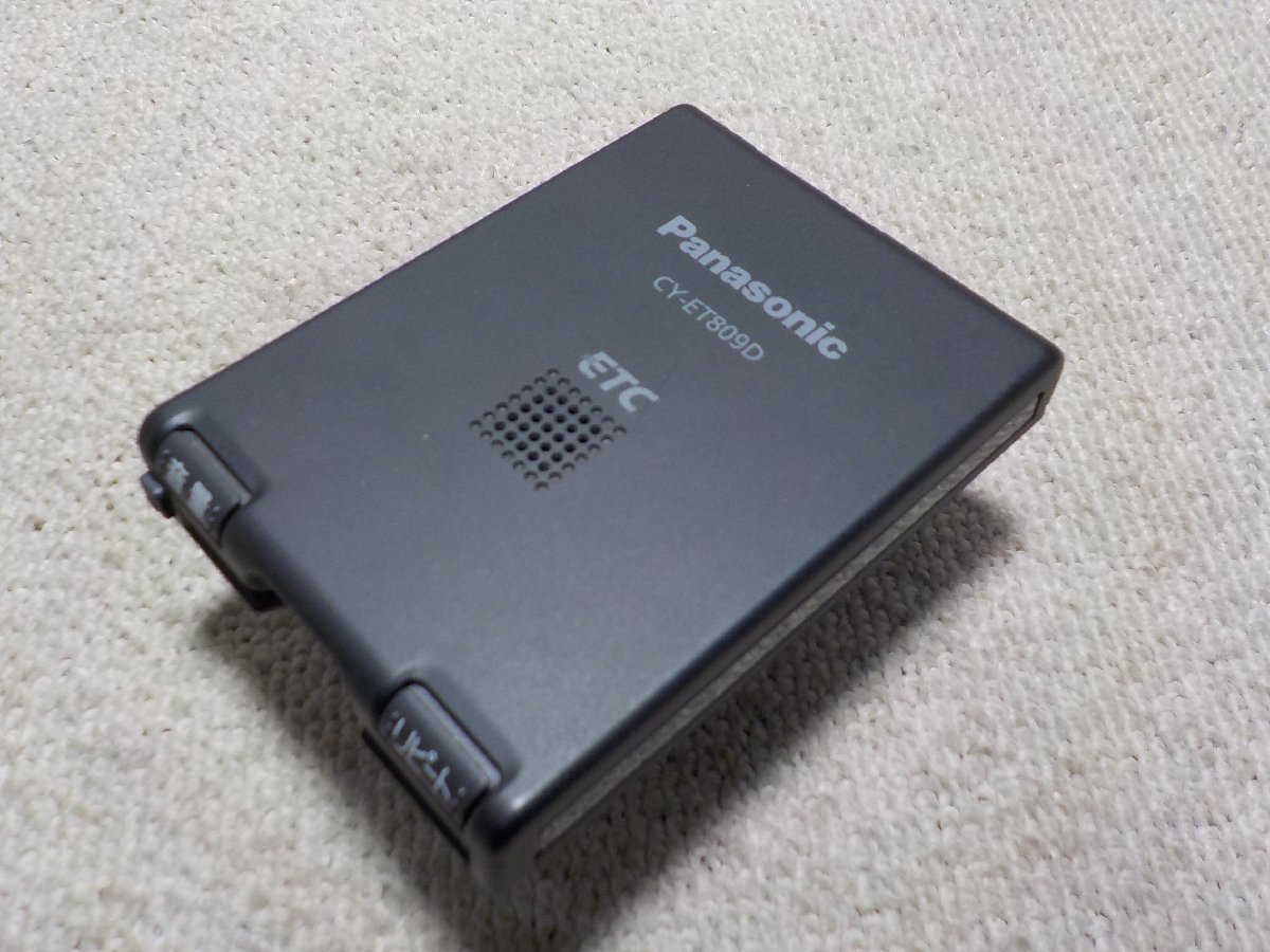 Panasonic パナソニック CY-ET809D アンテナ一体型ETC シガー加工 軽自動車登録●23017761三J1802●_画像3