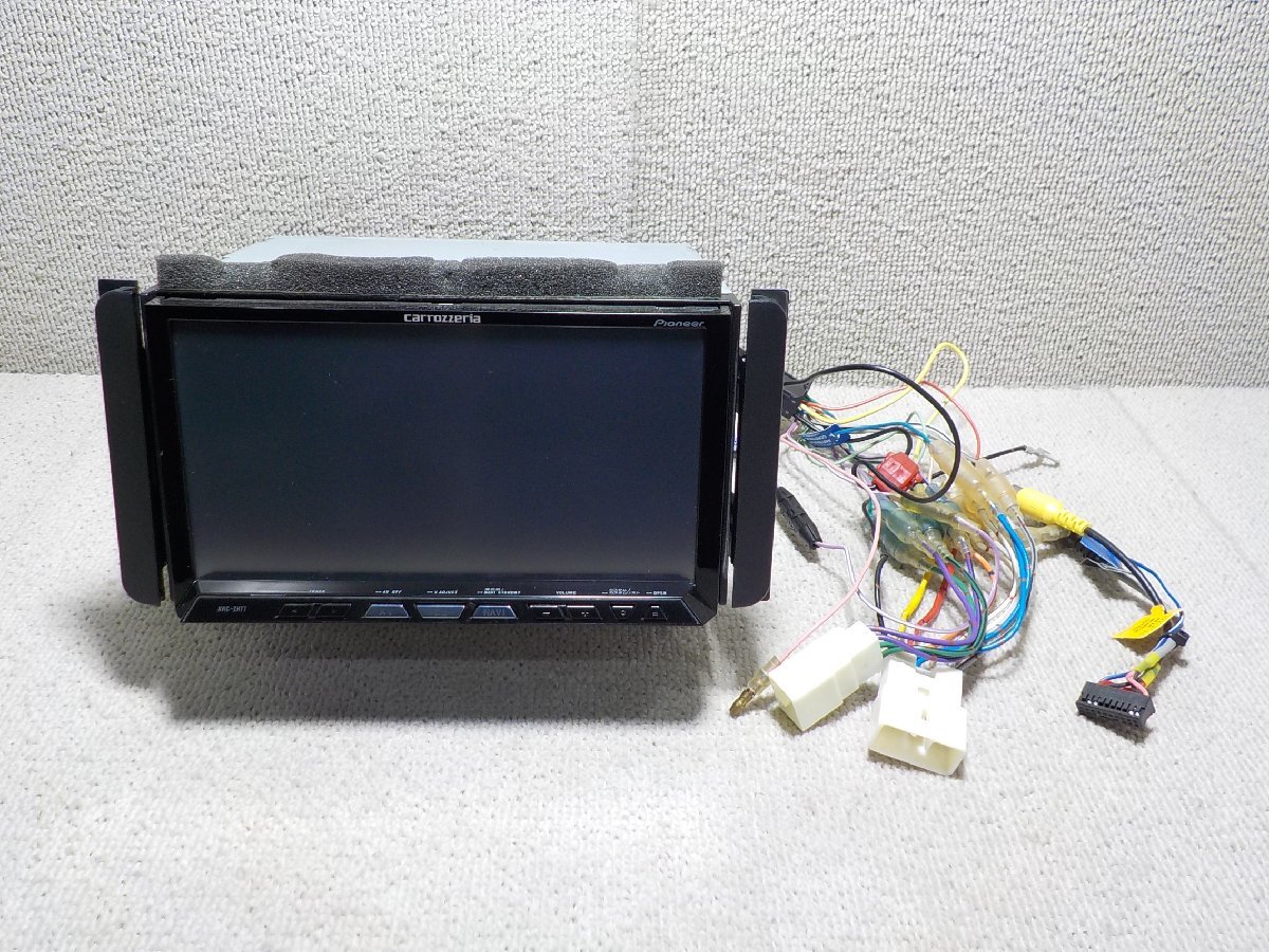 carrozzeria カロッツェリア HDD サイバーナビ AVIC-ZH77 地図2012年 ジャンク品●23007795三J1807●_画像1