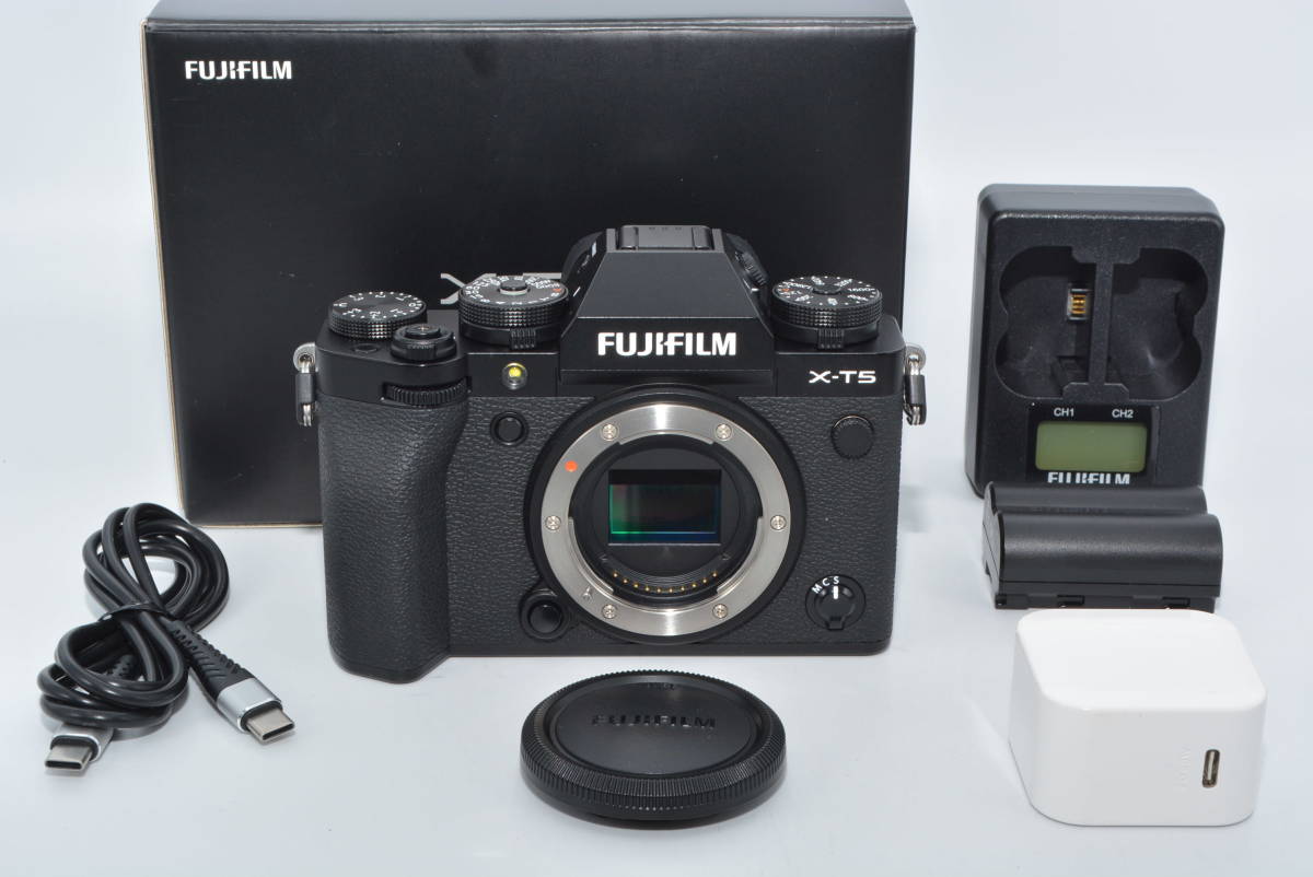 [ Special сверху товар ] FUJIFILM беззеркальный однообъективный камера X-T5 корпус черный F X-T5-B #6298