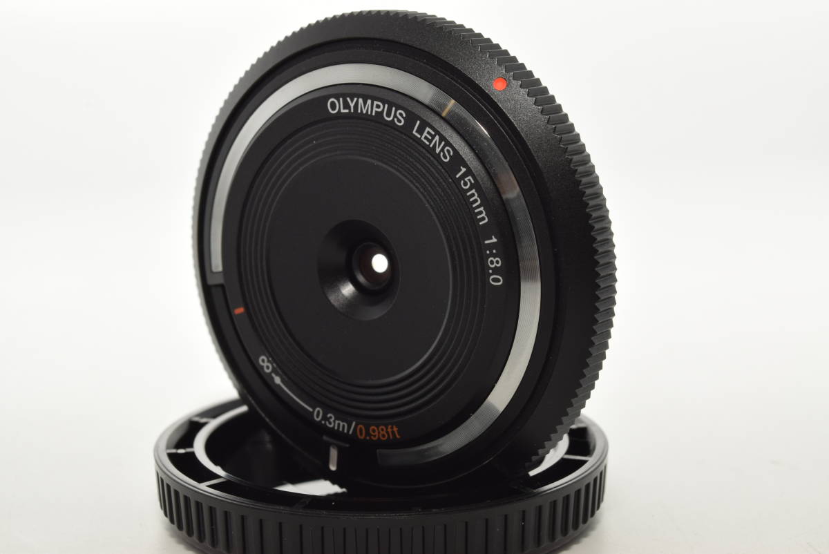 【極上品】 OLYMPUS ボディキャップレンズ ミラーレス一眼用 BCL-1580　#6346