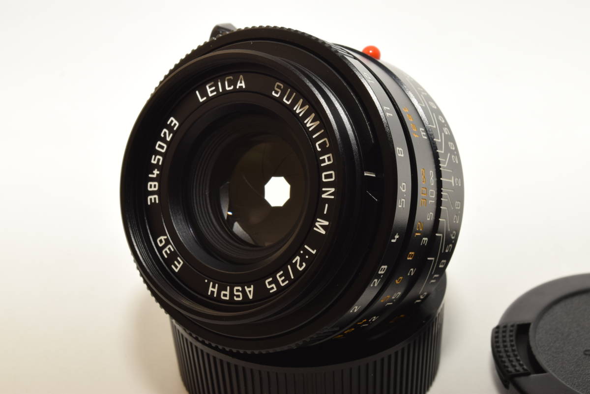 【極上品】 Leica M 35mm f/2 ズミクロン 非球面 - ブラック　#6382_画像2