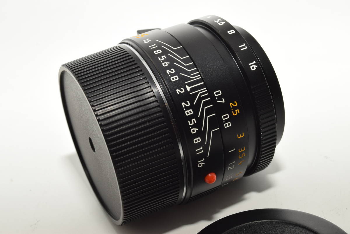【極上品】 Leica M 35mm f/2 ズミクロン 非球面 - ブラック　#6382_画像4