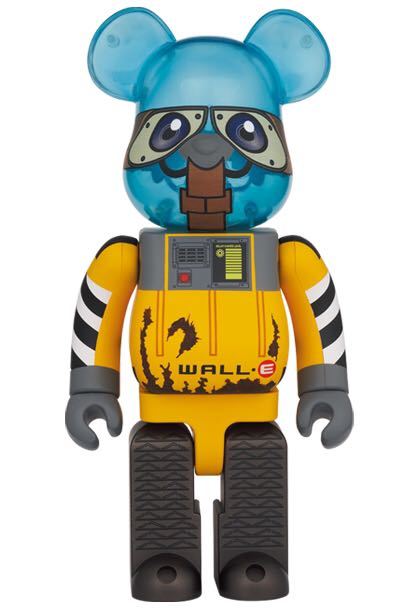 ウォリー/WALL・E & イヴ/EVEベアブリック/BE@RBRICK 400%(メディコムトイ・フィギュア・ディズニー・Disney・ピクサー・Pixar)_画像3