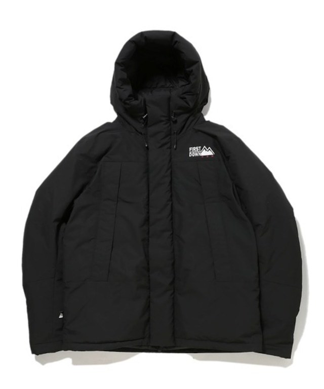 TE/FIRST DOWN (ファーストダウン) WRAP DOWN PARKA DICROS MAURI BLACK(06) F542005　Lサイズ