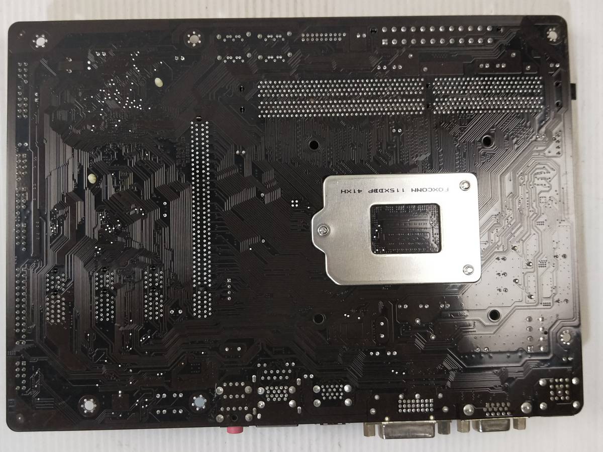 【中古パーツ】BIOS確認のみ、GIGABYTE GA-H81M-D3V マザーボード ＩＯパネル LGA1150 ■MB4036_画像2