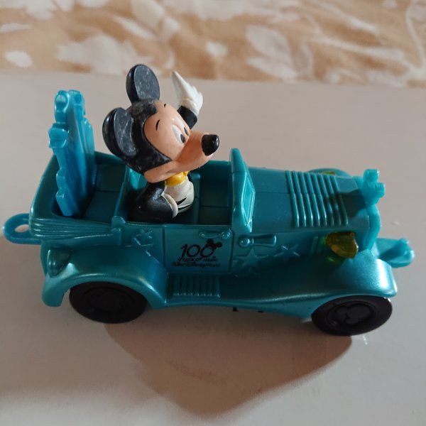 [ Mickey Mouse ] happy set car Showa Retro 