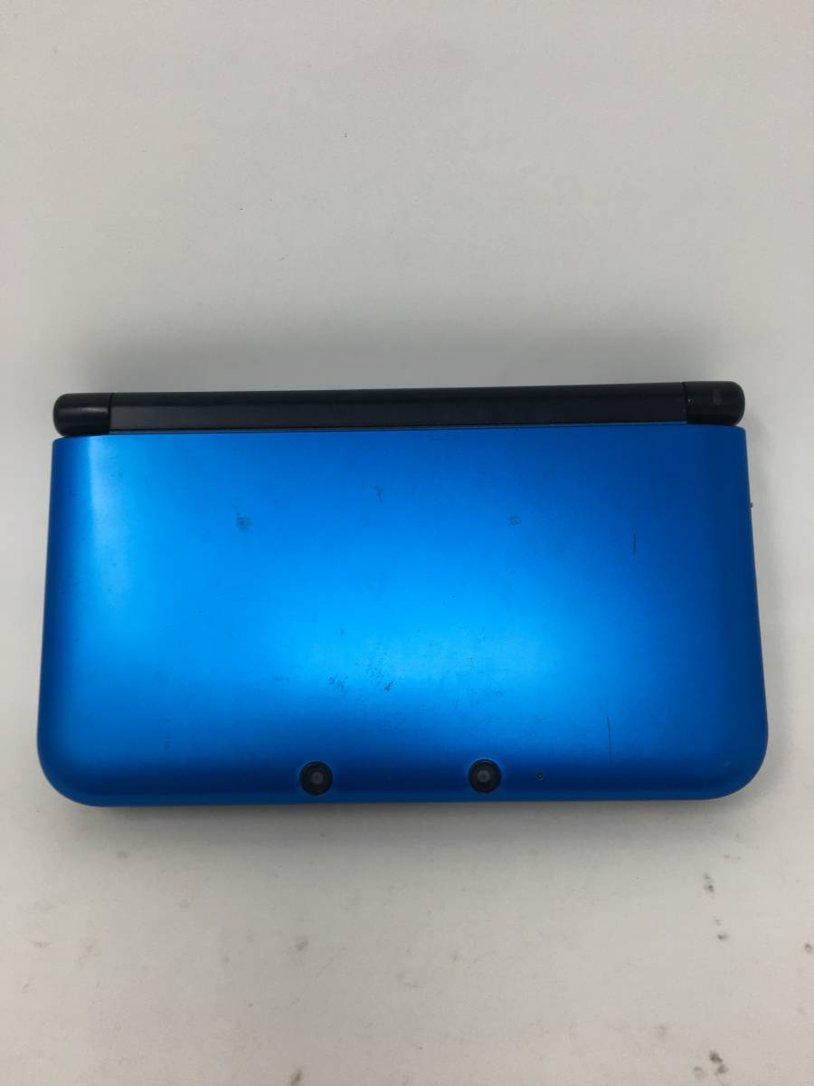 レトロ 任天堂 Nintendo ニンテンドー3DS LL ブルー×ブラック 本体 動作品_画像1