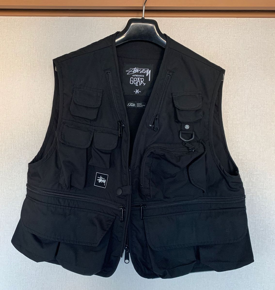 stussy GEAR フィッシングベスト 新品未使用 ステューシー stussy GEAR フィッシングベスト 新品未使用 ステューシー