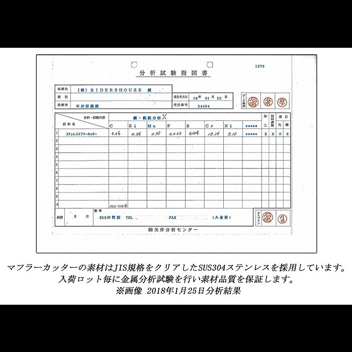 フォレスター SK9 テーパー マフラーカッター 100mmブラック 耐熱ブラック塗装 1本 鏡面 スラッシュカット 高純度SUS304ステンレス SUBARU_画像10