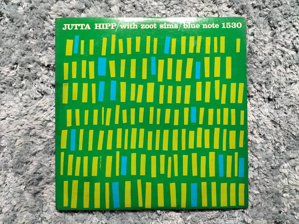 「JUTTA　HIPP / with zoot sims」稀少 LPレコード ジャズ ブルーノート レア 売切り!!_画像2
