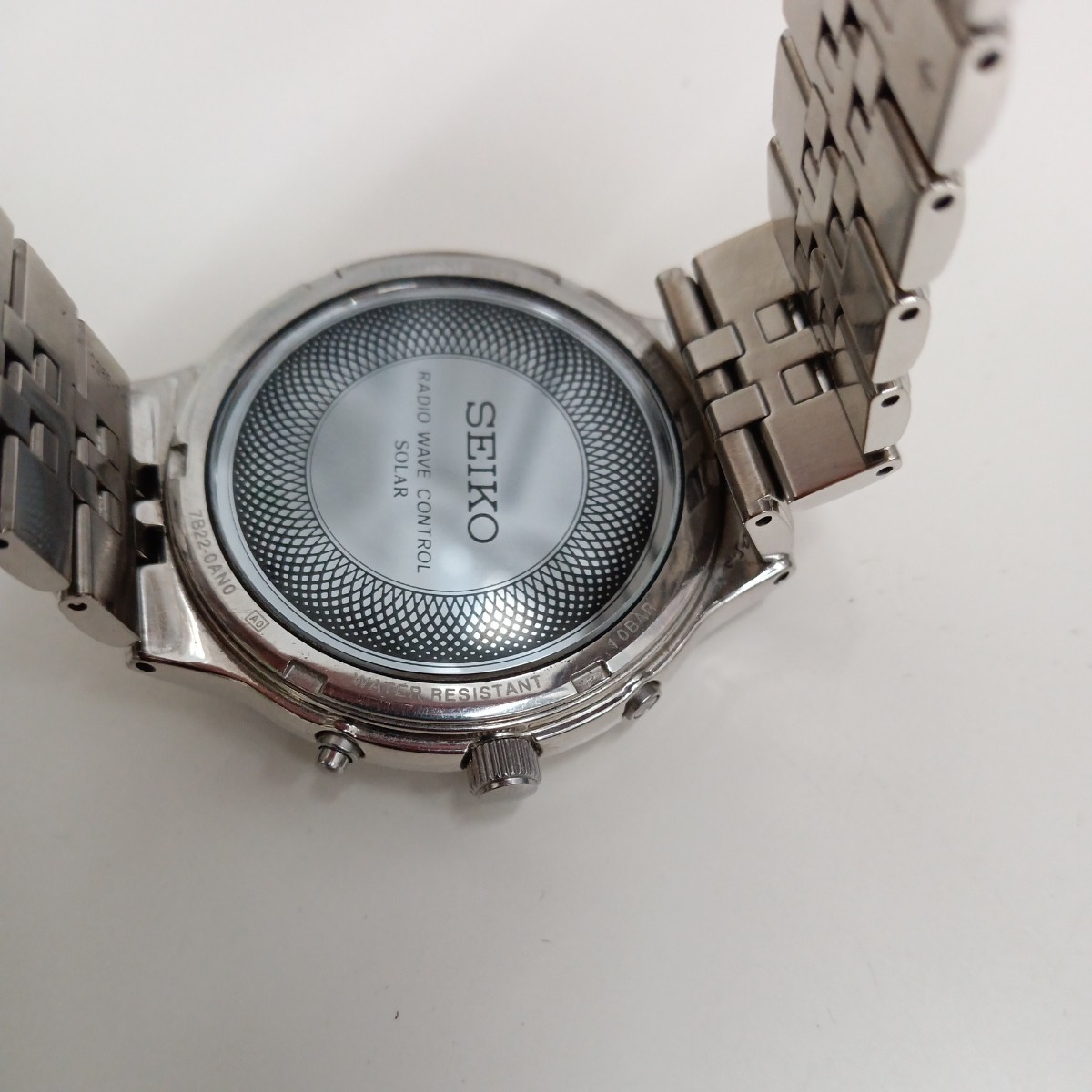 セイコー SEIKO ソーラー電波 RADIO WAVE CONTROL SOLAR 7B22-0ANO 腕時計_画像4