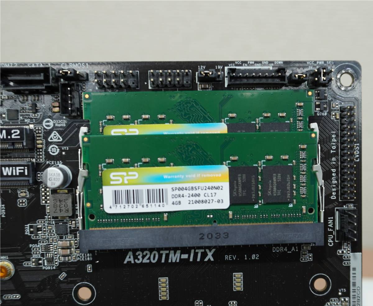 ASRock A320TM-ITX mini-itx　Thin Mini-ITX②_画像2