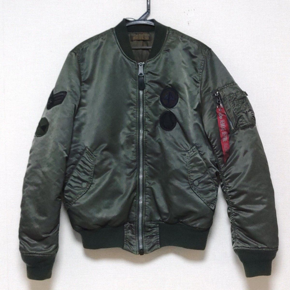 ALPHA×BAL×WHATZIS 15周年記念 別注 限定 トリプルコラボ MA-1 ALPHA×BAL×WHATZIS 15周年記念 別注 限定 トリプルコラボ MA-1