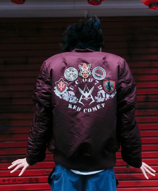 STRICT-G×ALPHA INDUSTRIES 限定 コラボ MA-1『機動戦士ガンダム STRICT-G×ALPHA INDUSTRIES 限定 コラボ MA-1『機動戦士ガンダム