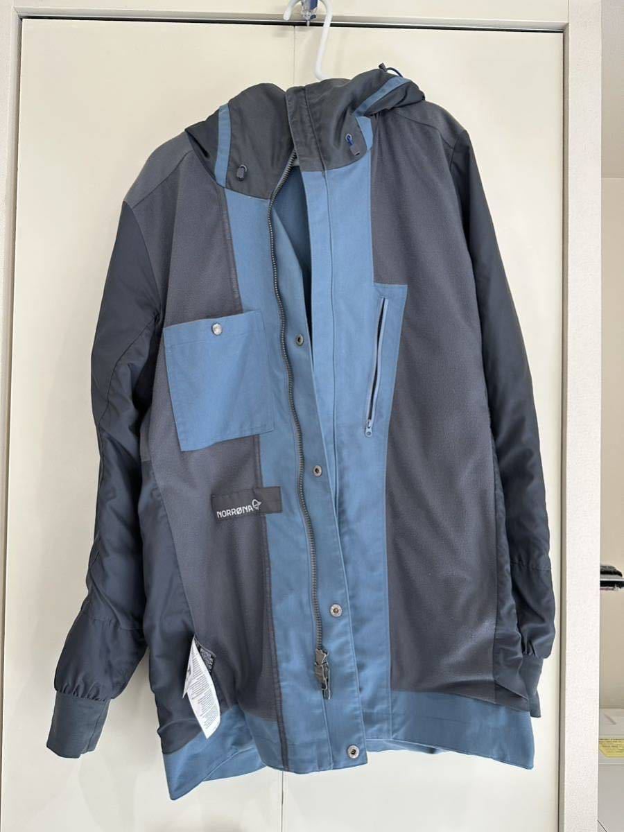 【中古品】Norrona /29 Dri2 coat (M) ノローナ メンズ コートSサイズ_画像4