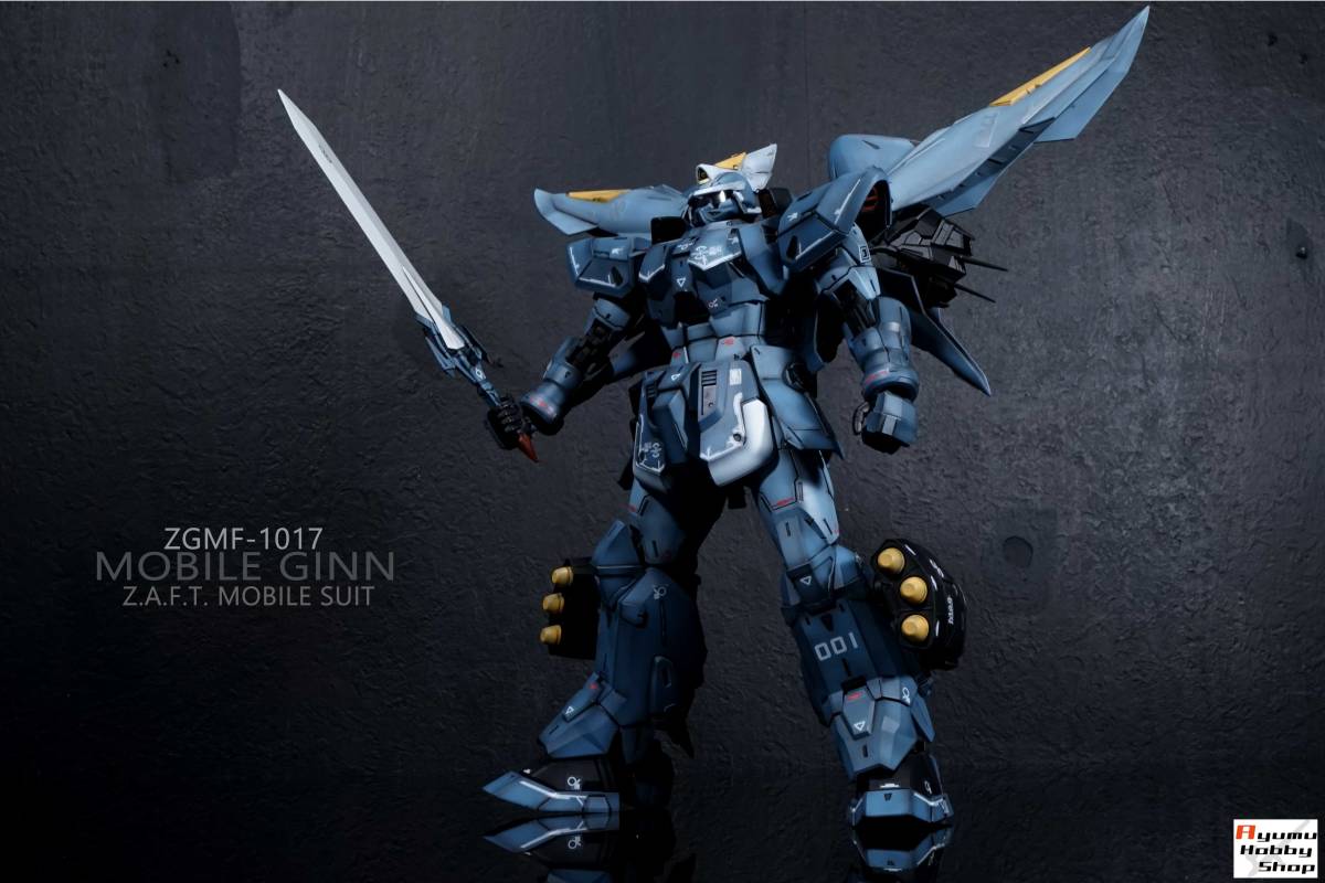  1/100 MG モビルジン ZGMF-1017 MOBILE GINN Z.A.F.T. MOBILE SUIT【塗装/完成品】機動戦士ガンダムSEED_画像5