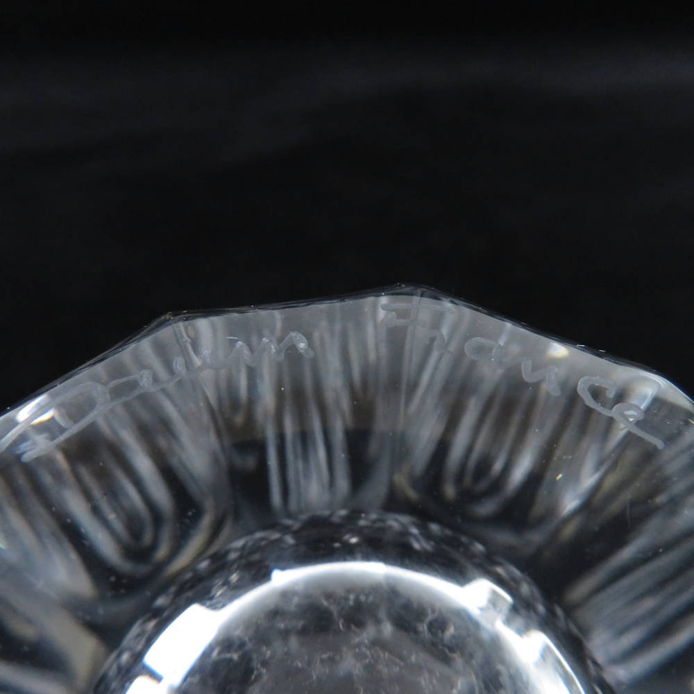 美品 Daum ドーム タンブラー 6点 クリスタル セット H13.5cm グラス SU4335Fの画像3