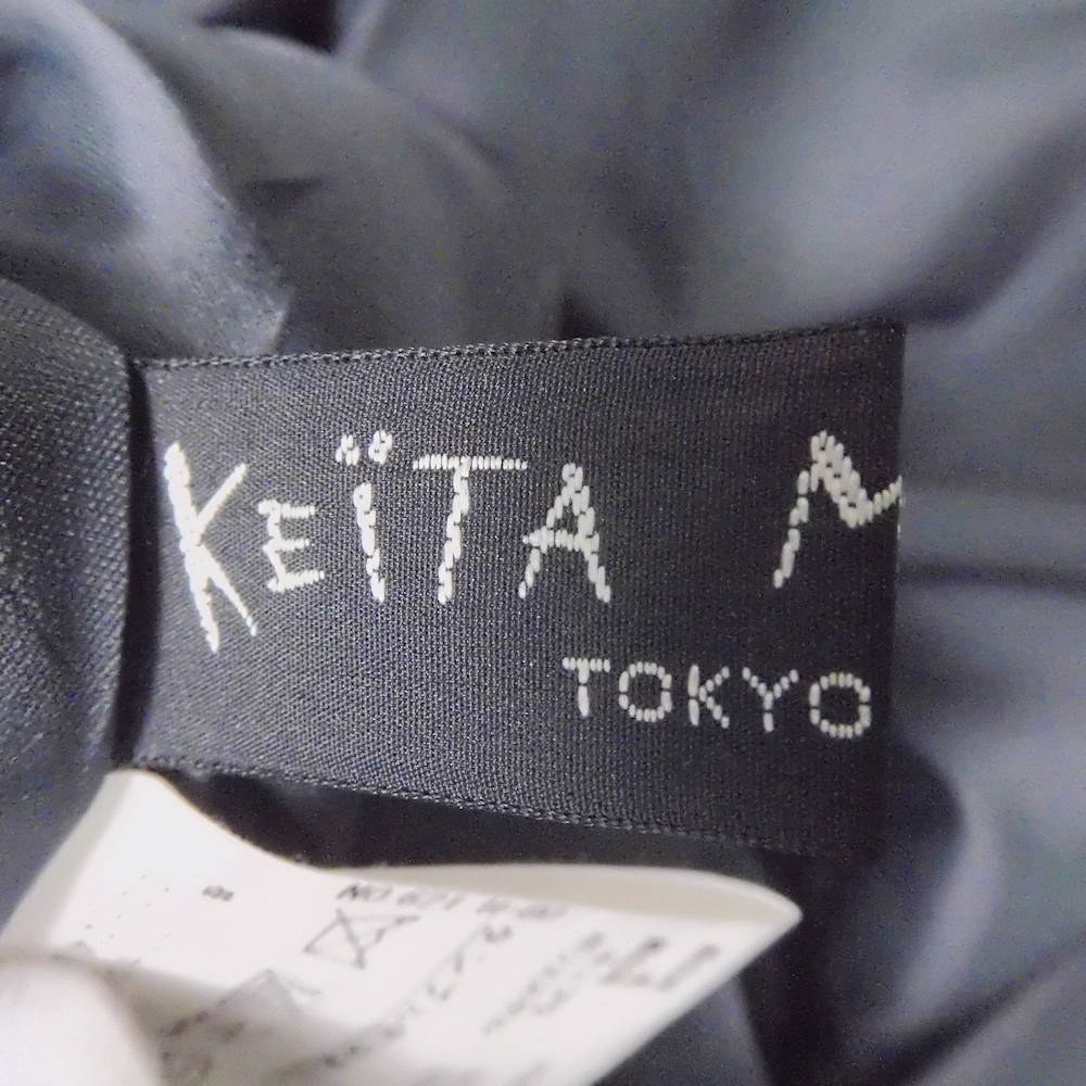  прекрасный товар KEITA MARUYAMA Keita Maruyama JD601-79920AJ flair юбка шерсть 100% колено внизу длина женский AY4771A7