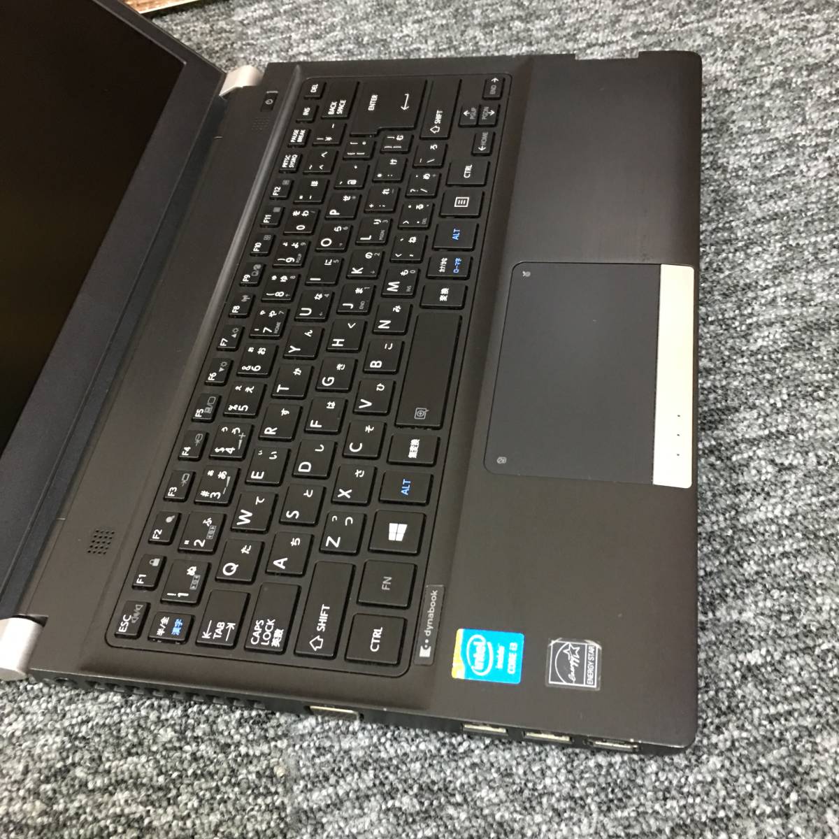 ヤフオク 高性能小型 Win10 中古ノートパソコン 東芝 Dyna