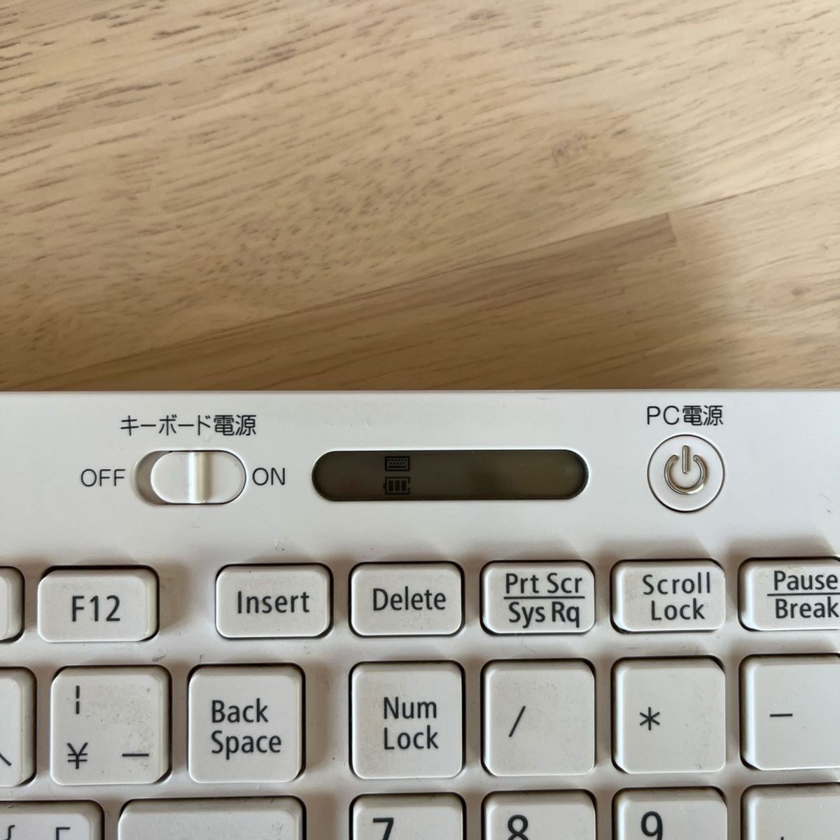 NEC ワイヤレスキーボード キーボード