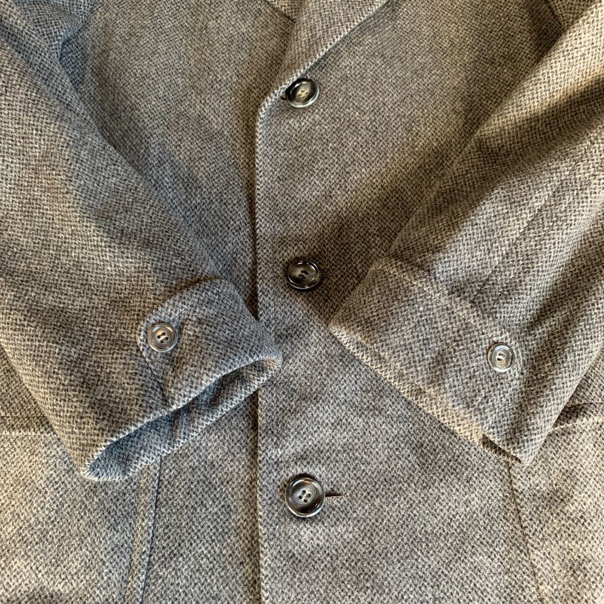 50s Foster\'s VELOUR COAT WOOL COAT Vintage Vintage велюр пальто шерстяное пальто Пальто Честерфилд 40s бесплатная доставка 