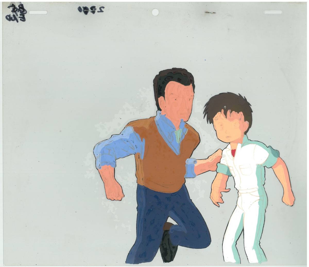 新春初売りSALE【セル画】銀河漂流バイファム　1980年代アニメ　日本サンライズ　ロボットアニメ　C7 B5 END_画像2