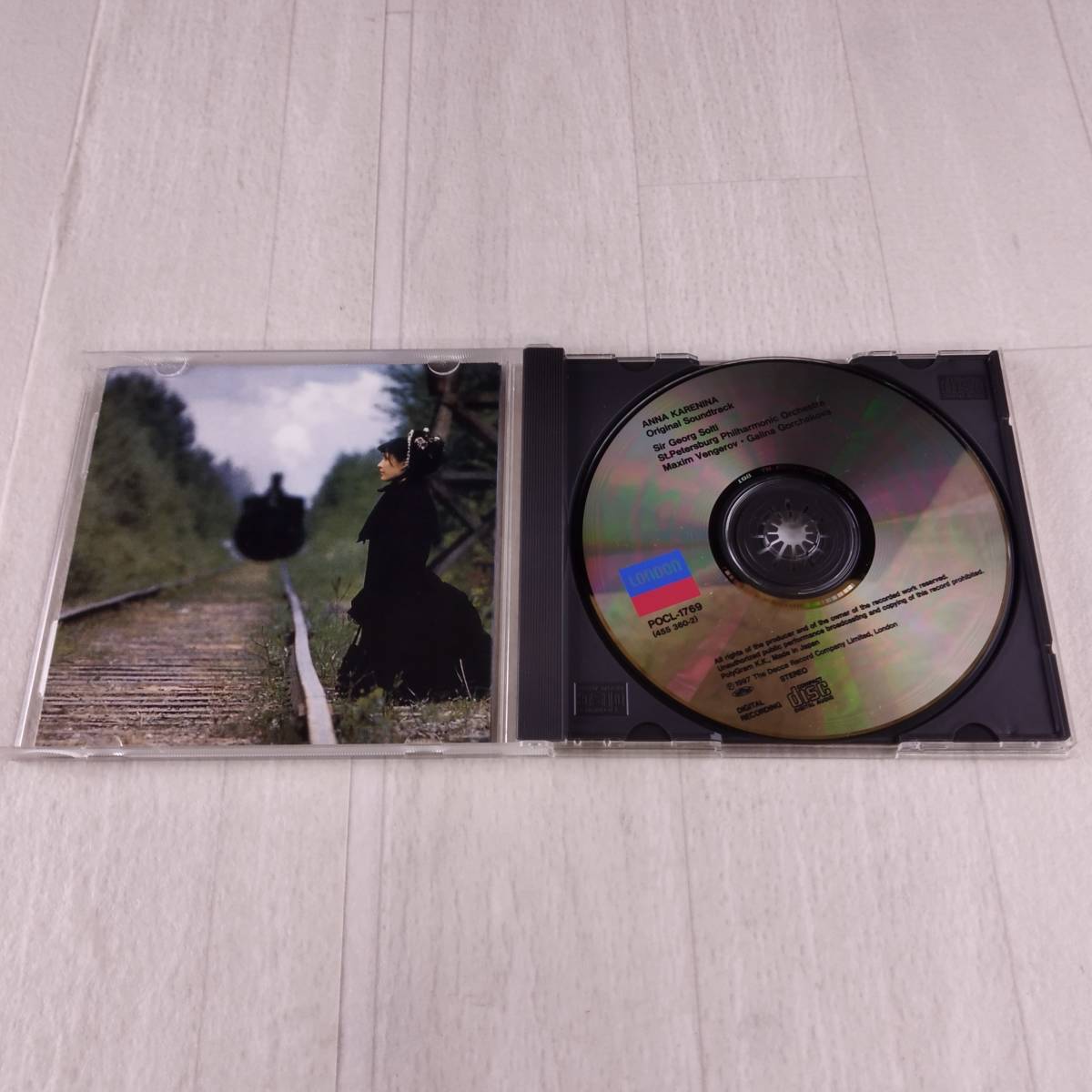 1MC2 CD 「アンナ・カレーニナ」 オリジナル・サウンドトラック サー・ゲオルグ・ショルティの画像3