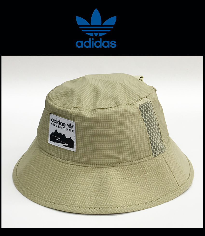 新品タグ付き3990円を■アディダス ハット adidas ADV バケットハットベージュ ADV Bucket Hat Originals/OSFC■在庫限り■_画像2