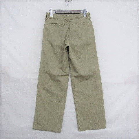 ディッキーズ サイズ 12H W28程度 ワーク パンツ 作業着 ストレート ポリエステル コットン ベージュ DICKIES 古着 1J1815_画像2