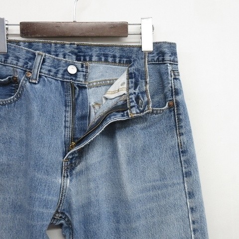 MA1223 サイズ W32 L32 古着 エジプト製 505 LEVIS Levi's リーバイス デニム パンツ ジーパン ジーンズ スリム ストレート_画像6