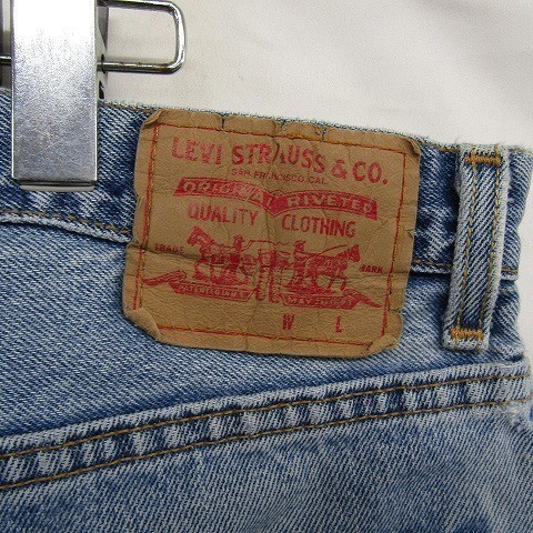 サイズ W36 L32 カナダ製 リーバイス Levis 505 デニム パンツ ジーンズ ジーパン ダメージ グランジ 雰囲気 古着 ビンテージ 1O0504_画像4