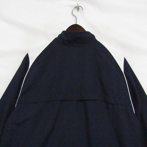 NIKE size L old clothes Nike one Point Logo shell training jersey tops jacket navy white 1JU1615