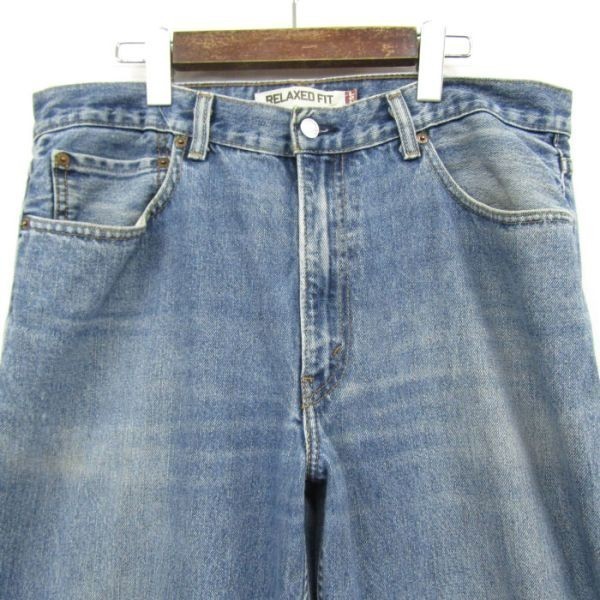 サイズ W36 L36 エジプト製 リーバイス Levi's 550 リラックスフィット テーパード デニム パンツ ジーンズ 古着 2D0592_画像4