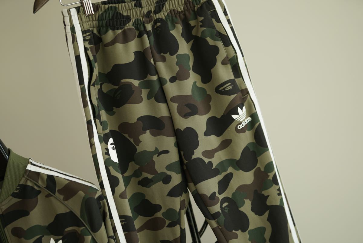 adidas Originals A BATHING APE BAPE 1st カモ セットアップ トラック ジャケット ジャージ アディダス アベイシングエイプ パンツ 迷彩_画像6