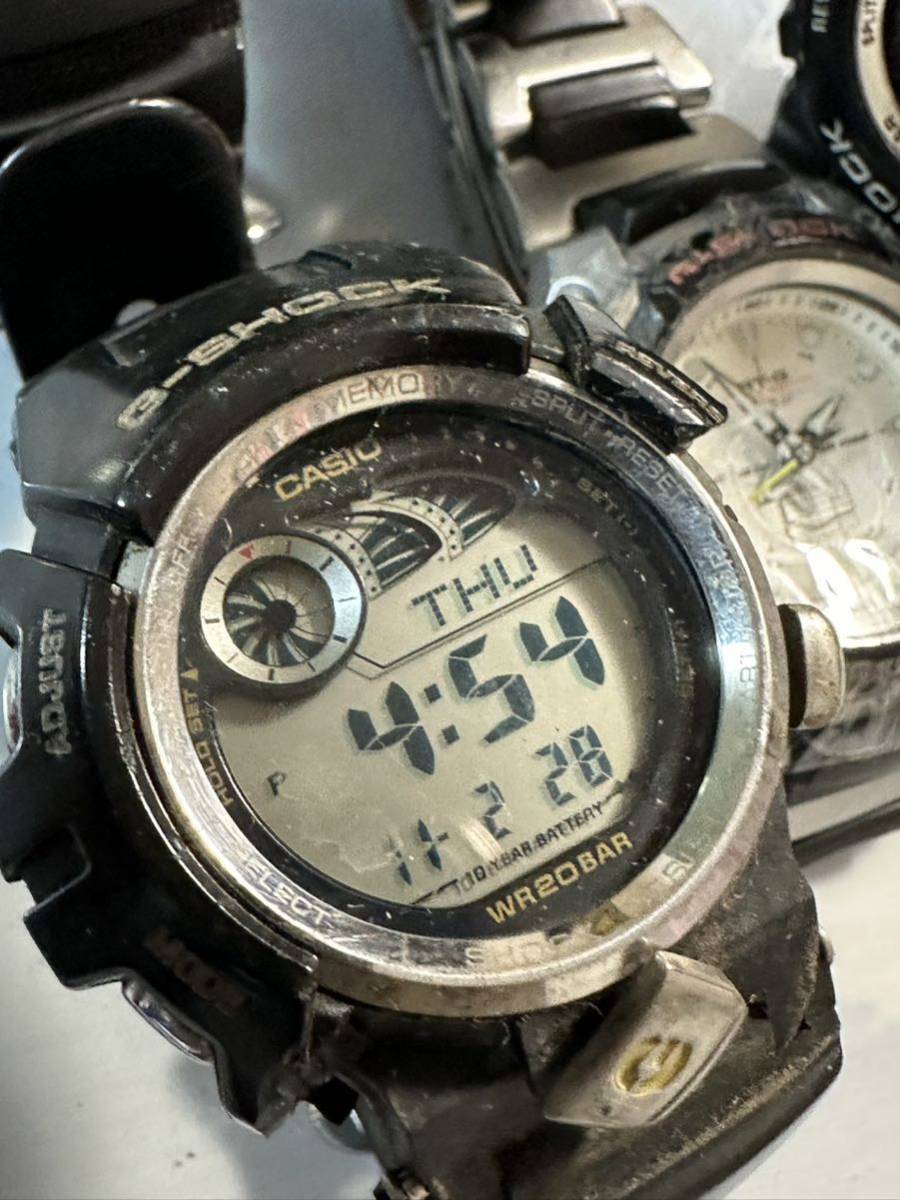 CASIO G-SHOCK カシオジージョ5点まとめジャンク品管理番号11-30_画像5