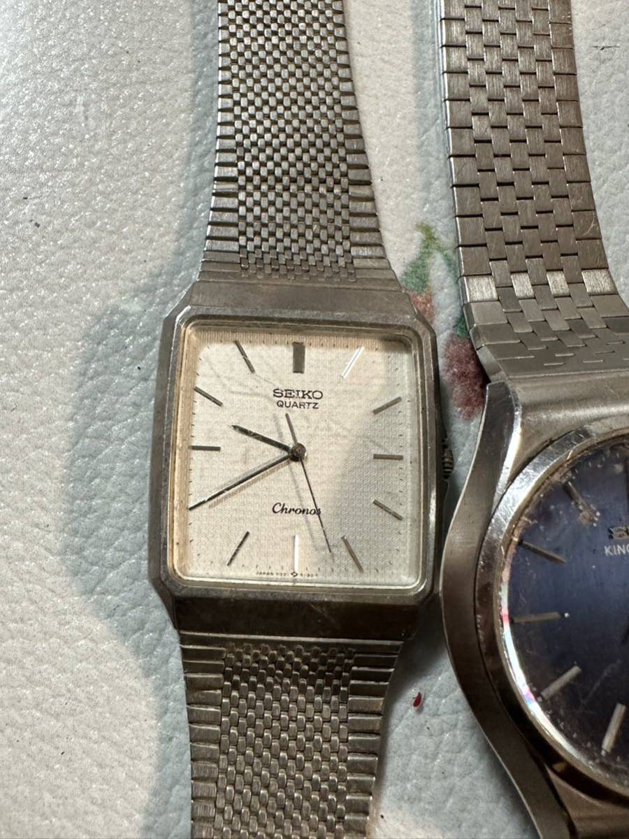 SEIKO セイコー メンズ腕時計 自動巻きクォーツなど5点まとめジャンク品管理番号11-122_画像6