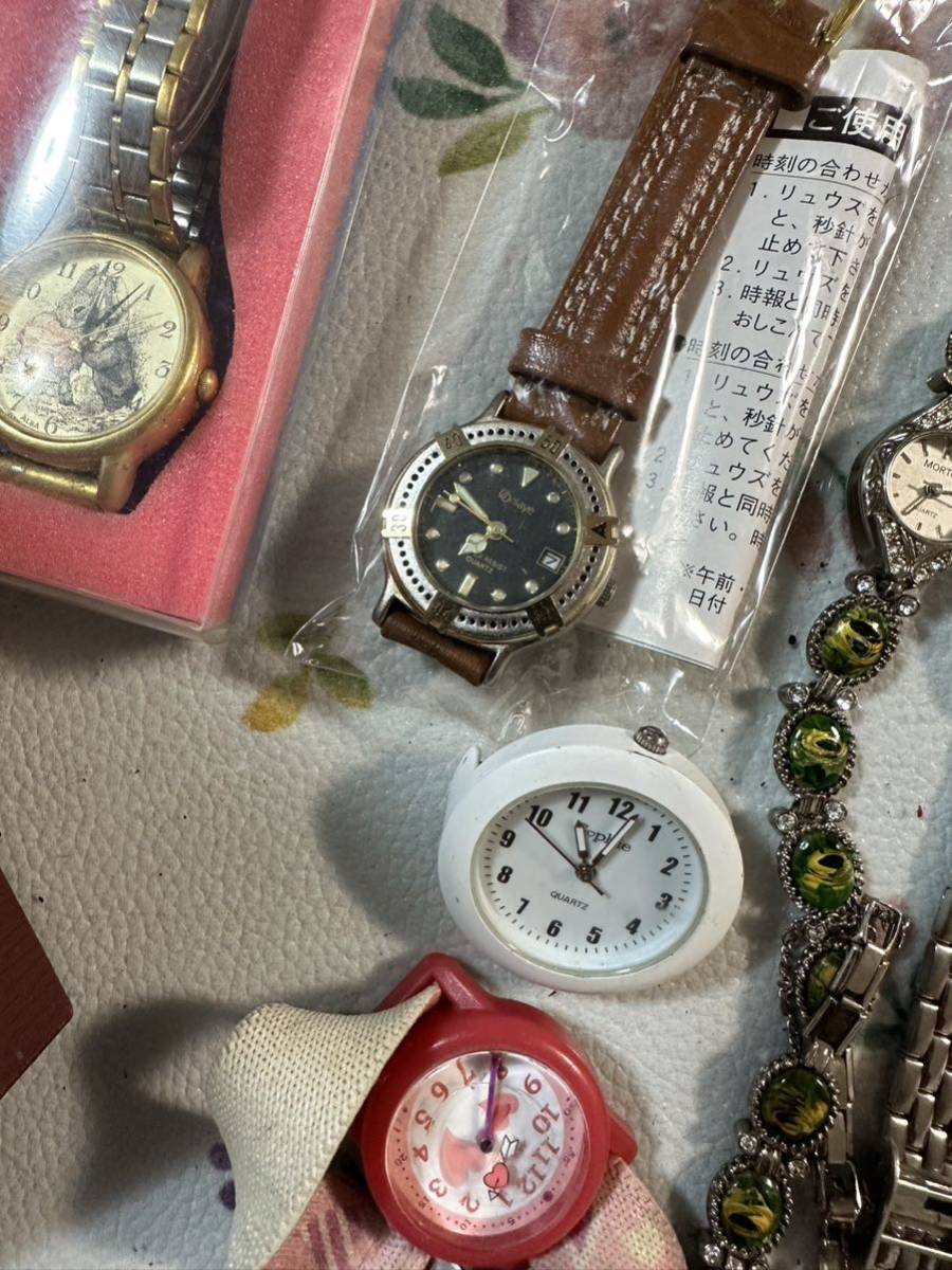 レディース腕時計クォーツ9点まとめジャンク品管理番号11-140_画像6