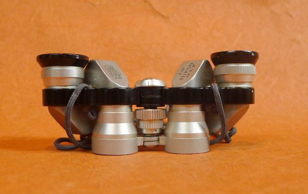 k206 ジャンク Nikon J‐B7 7×15 8° 双眼鏡 ミクロン ケース付き サイズ：約 幅10.5×高さ3×奥行5ｃｍ /60_画像7