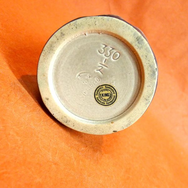k306 陶器 ビールジョッキ ビアマグ ハイデルベルク レトロ 重さ約850g サイズ:口径約6cm 高さ約26cm(蓋含む)/80の画像8