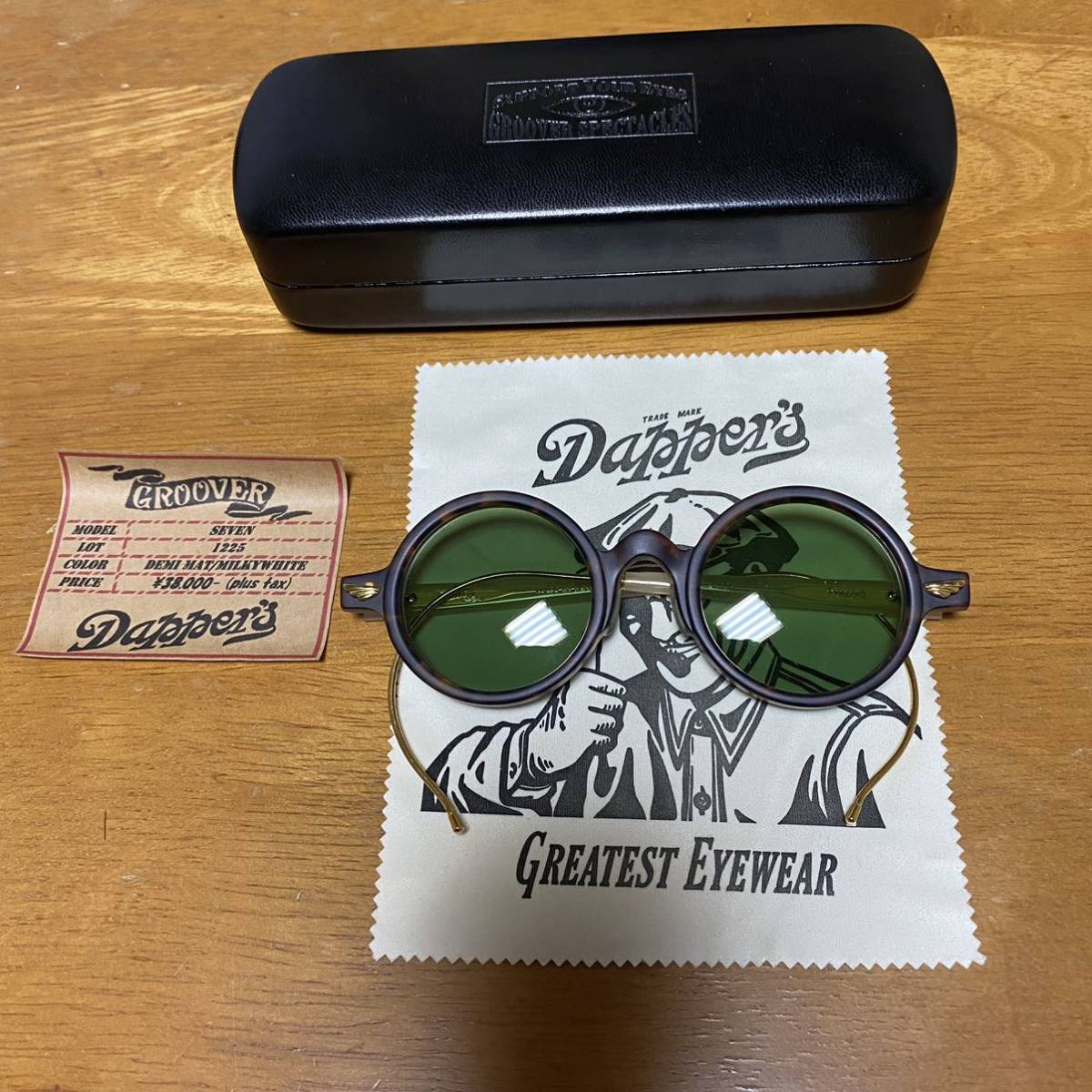 【25本限定】Dapper’s ×grooverのサングラス