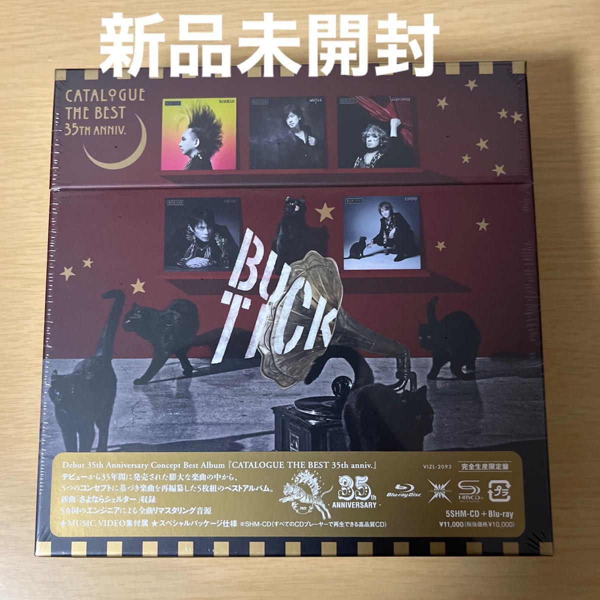 BUCK-TICK CATALOGUE THE BEST 35th anniv 完全生産限定盤 5SHM BUCK-TICK CATALOGUE THE BEST 35th anniv 完全生産限定盤 5SHM