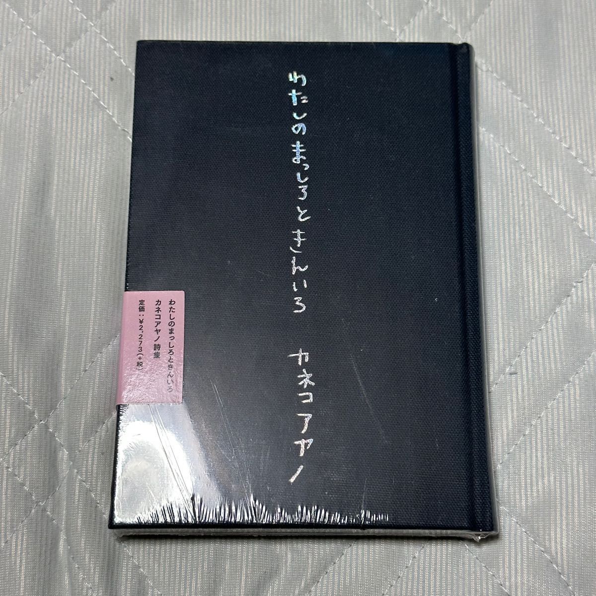 カネコアヤノ わたしのまっしろときんいろ 詩集 本 ライブ 物販 グッズ