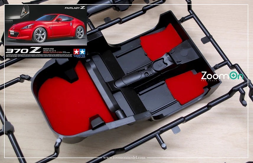 ZoomOn ZC009 1/24 カーペットセット - ニッサン フェアレディ 370Z - ブルー_画像2